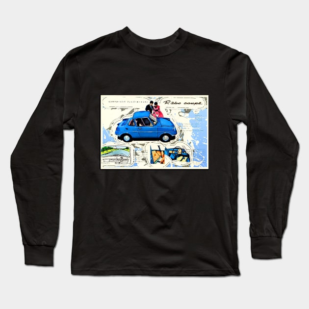 R 360 Japan Style cartoon Long Sleeve T-Shirt by AaaahEeeekStudio